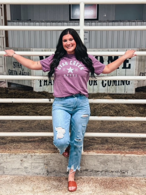 SCA- Comfort Colors Fall Tee - Berry