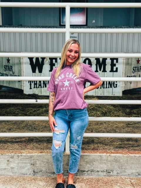 SCA- Comfort Colors Fall Tee - Berry