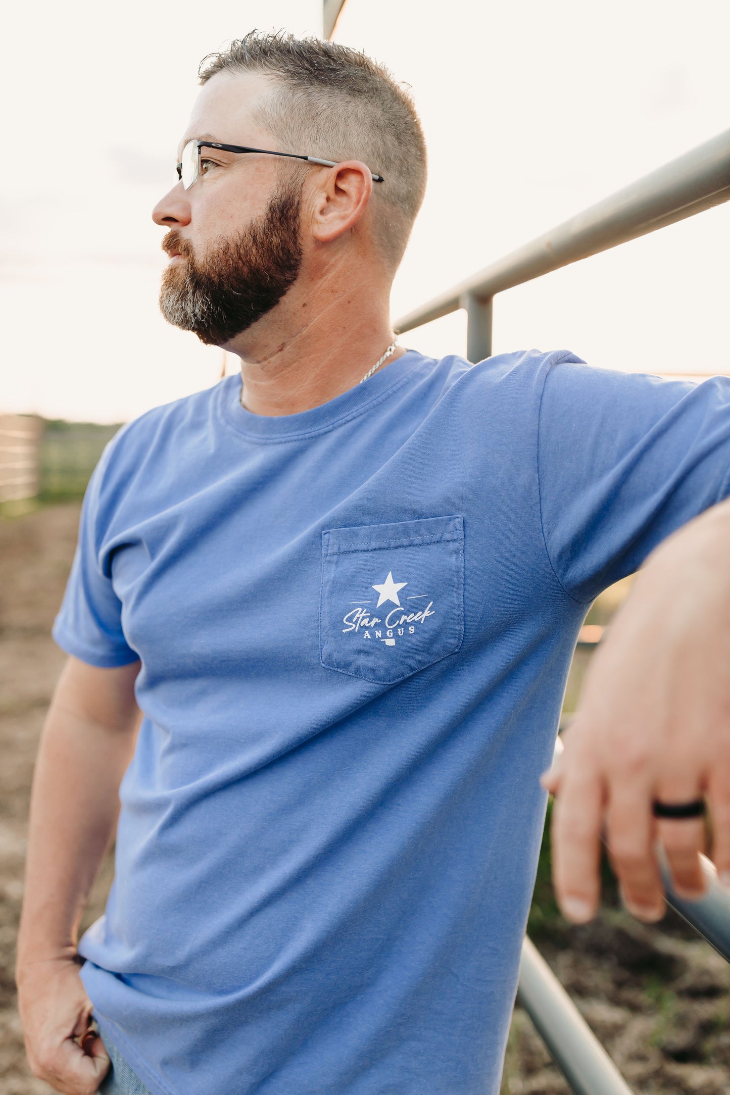 SCA Comfort Colors Tee - Flo Blue